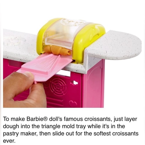 Malibu Barbie ~ “It Takes Two Pastry Café Play Set” 18 Pastry Making Accessories - Picture 6 of 12